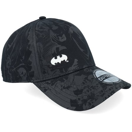 Difuzed - Noir adjustable Casquette - Batman Black A-Frame Adjustable @ Hatstore