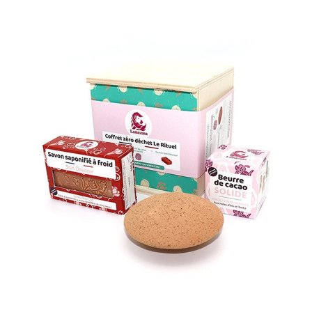 Lamazuna Cofanetto Pietra Esfoliante + Burro Di Cacao Solido +