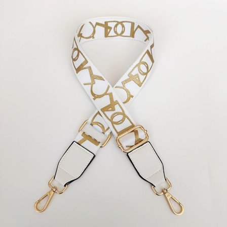 Crossbody Bag Strap Axelväska Bälten VIT