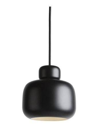 WOUD Stone Pendant (Small) - Black - ONE SIZE