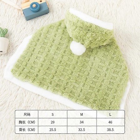 Katteklær, varm kappe for høst og vinter, teppe, kappe, små hund Devon katteklær, badekåpe, nytt stildeyne-sjal