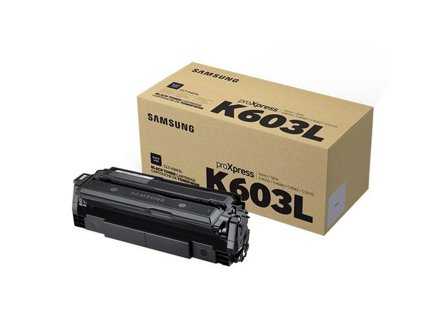 Samsung Tonerkassett, CLT-K603L, SU214A, svart, singelförpackning, hög kapacitet - Lyreco - Toner och bläck - Tonerkassetter - Toner Samsung