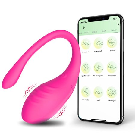 APP-styrd Vagina Vibrator 9 Hastigheter Klitoris Anal Vibrerande Ägg Massager Bärbar Stimulator Vuxen Par Sexleksaker för Kvinnor