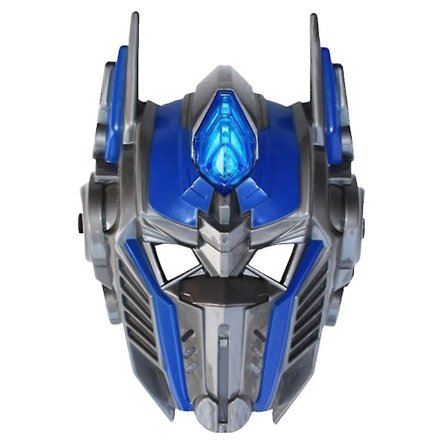 Optimus Prime Maske, Lysende Optimus Prime Maske Til Halloween, Anime Filmfester Beste Gave Til Barn Bumblebee Beste Brødre, Blå