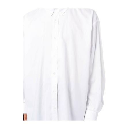 Maison Margiela Oversize Long Sleeved Shirt Hvid, Herre Skjorter