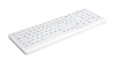 Cherry Active Key MedicalKey AK-C7000 - tastatur - Tysk - hvit Inn-enhet
