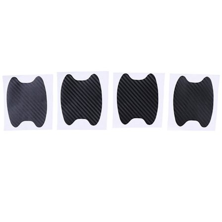 Karbonfiber Skydd 4-Pack Dörrhandtags Fördjupning