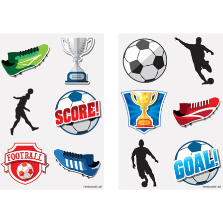 Fotboll 60 St Barntatueringar Tatuering Sport Vit