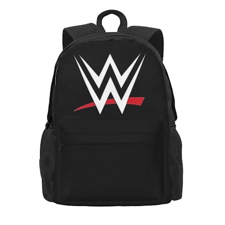 WWE Ryggsäck, Lätt och Hållbar College Ryggsäck, Reseryggsäck, Vattentät College Datorväska för Kvinnor & Män, Passar 15 Tums Laptop