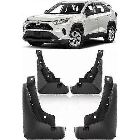 Originalt komplett sett sprutbeskyttere gjørmeklaffer PK38942K00TP for 2019-2024 Toyota Rav4