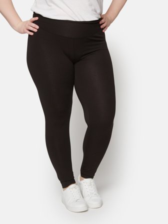 CISO - Leggings - Sort - Curvy Slim Fit