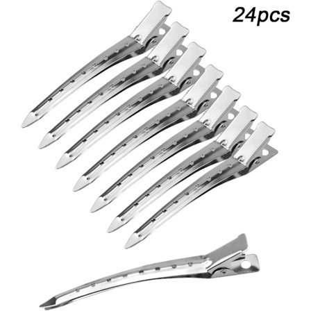 Parturikammat 24 kpl 9 cm Hopea Metalli Kammat Hiustenpidikkeet