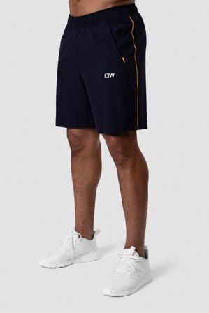 ICANIWILL - Training Stripe Shorts Navy Men - Shortsit - Miehet - Treenivaatteet ICIW:ltä