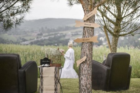 Pil av papp för dekoration - naturfärgad - Partyninja.se