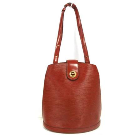 Louis Vuitton Vintage, Pre-owned Leather Cluny Bag Bruin, Dames, Maat:ONE Size