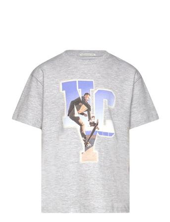 Over Printed T-Shirt Grey Tom Tailor