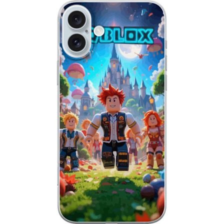 Kompatibelt Mobilskal till Apple Apple iPhone 16 Plus Roblox Äventyr i Magisk Fantasivärld med Slott