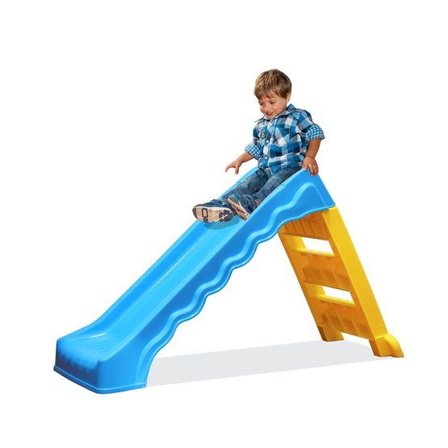 EliteToys Kids Zone Rutschkana - Slide Fun - Litenleker