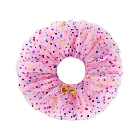 Tutu Skirt Dance Pettihame PINK L