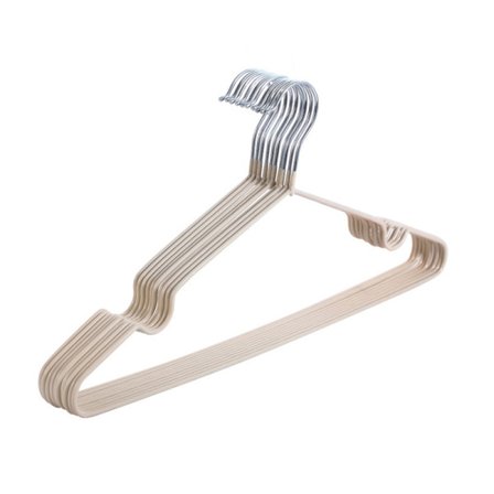 Klädhängare Tjock Hushåll Spårlös Enkel Klädhängare Metall