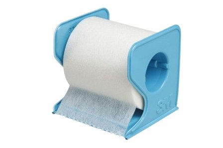 3M Micropore tape m/dispenser 5 cm x 9,1 m hvit 6 stk