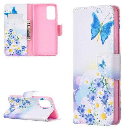 Plånboksfodral Samsung Galaxy A23 – Fjärilar och Blommor