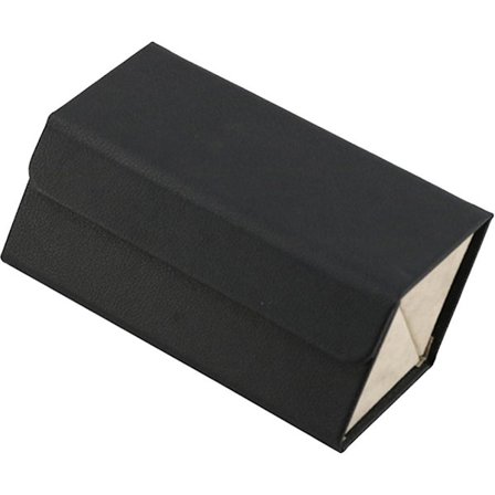 Portabel Glasögonfodral med Fack Bekvämt Förvaring av Glasögon Vikbart Glasögonfodral