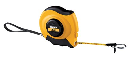 Ironside 150049 Mätband stål 20 meter, Mått & vattenpass