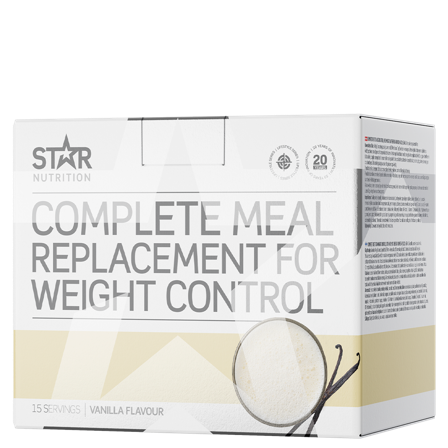 Star Nutrition Complete Meal Måltidserstatning Vægtkontrol 15 portioner