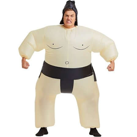 REA Sumo Wrestler Kostume, Oppusteligt Kostume Sumo Wrestler Kostume Oppusteligt Kostume, Oppusteligt Kostume Halloween Cosplay