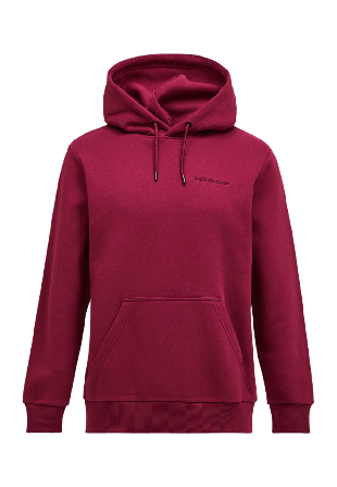 Peak Performance M Original Small Logo Hood Tröjor Herr Röd S