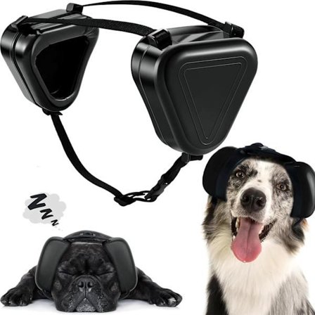 Justerbare støjreducerende høreværn til hunde, høreværn til kæledyr, kompatible med forskellige racer
