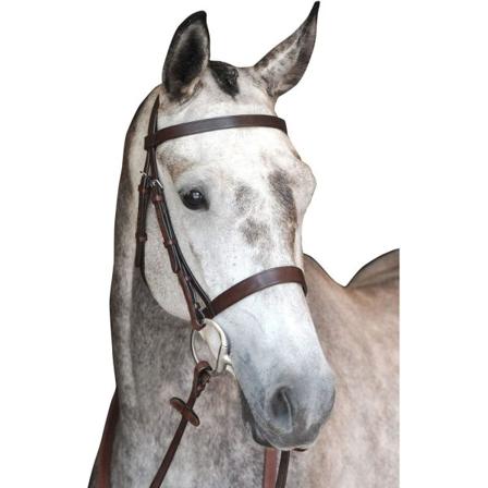 Collegiate Hunt Cavesson Läderträns Iv Cob Brown