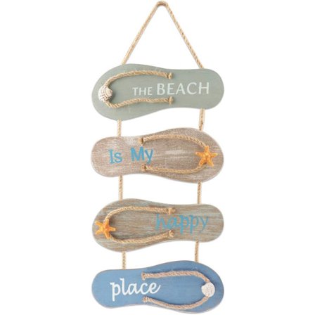 Nautisk strand flip flop dekoration flip flop väggdekoration prydnad