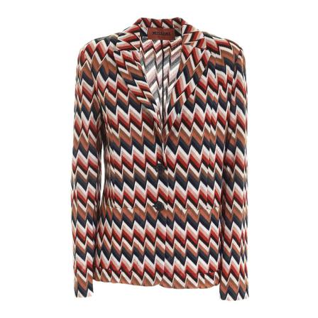 Missoni - Blazer - Brun - Dam - Storlek: L, Dam, Storlek: L