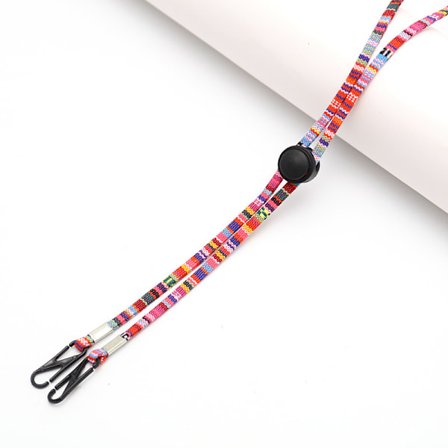 Rosa farge nakkestropp lanyard, 8 stk justerbar ansikts nakkestropp, anti-tap nakkestropp lanyard badge snor lanyard, for barn, menn og kvinner, øre 