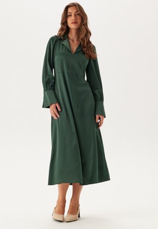 YAS pella Ls Long Shirt Dress Sycamore Klær