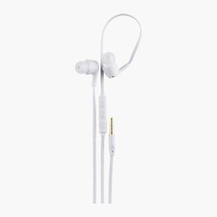 Biltema - In-ear-hodetelefoner 3 5 mm kontakt hvite