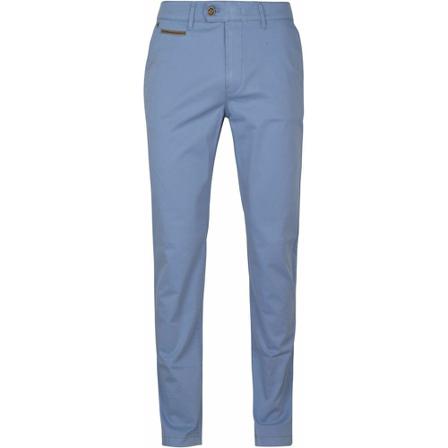 Gardeur, Chino Benny 3 Blauw, Heren, Maat:W24,Katoen