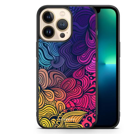 Bjornberry Skal iPhone 13 Pro - Retro Blommor