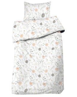 Pussilakanasetti painettu Kukkakuvio Hage 2 osaa