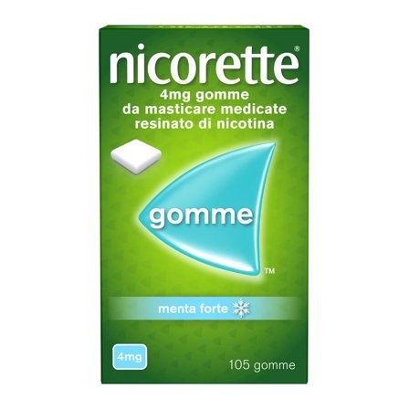 Nicorette 105 Gomme Masticabili 4mg Menta