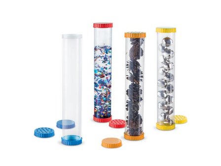 Sensoriska rör 4st - Lyreco - Skola och förskola - Klassrummet / Lära - Koncentrationshjälpmedel