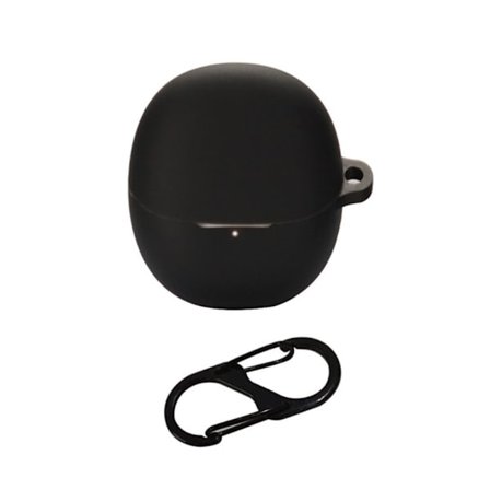 Xiaomi Redmi Buds 4 silikonskydd med spänne - Svart