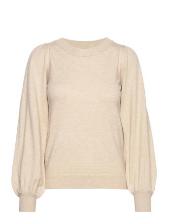 Mschtamana Rachelle Pullover Villapaita Kermanvärinen MOSS COPENHAGEN