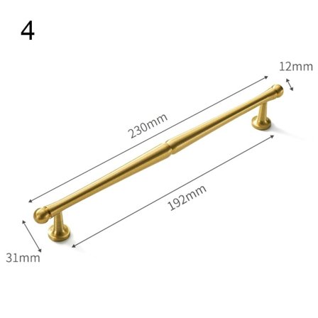 Köksdörrhandtag Möbelbeslag 4 4