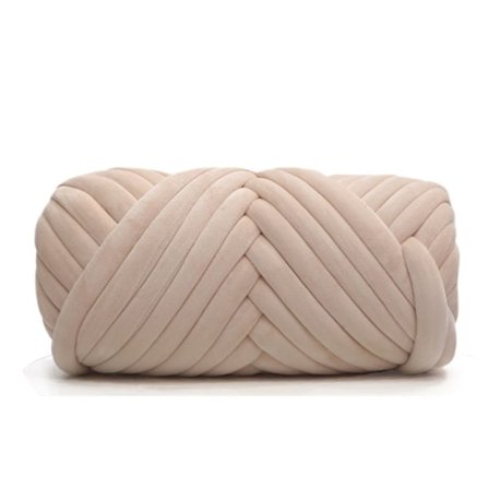 250/500g Virkgarn Garn Kula BEIGE 500G - high quality