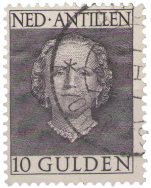 Hollandske Antiller (Nr. 233) - Stemplet