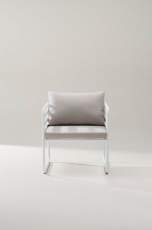 Jotex - Loungestuhl Polyester/Aluminium/Polyätherschaum CADIZ - Kaufen Loungemöbel bei Jotex