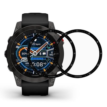 2 stk. Garmin Epix PMMA-skærmbeskyttelse